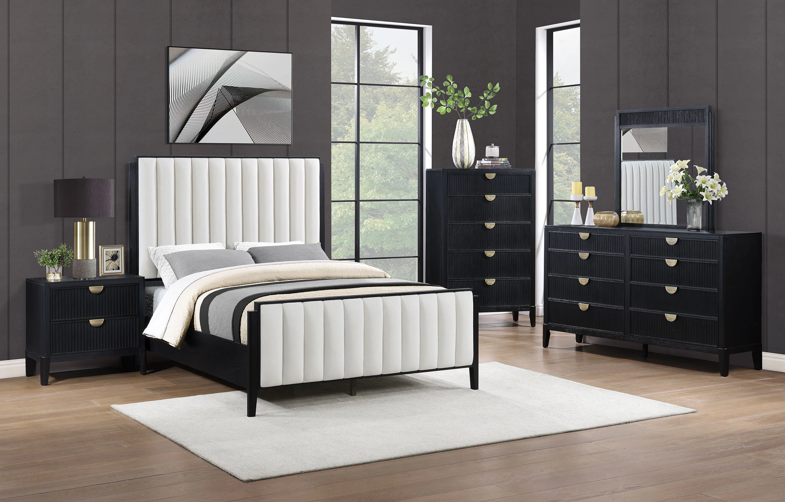 Brookmead - Upholstered Bedroom Set - Image 123