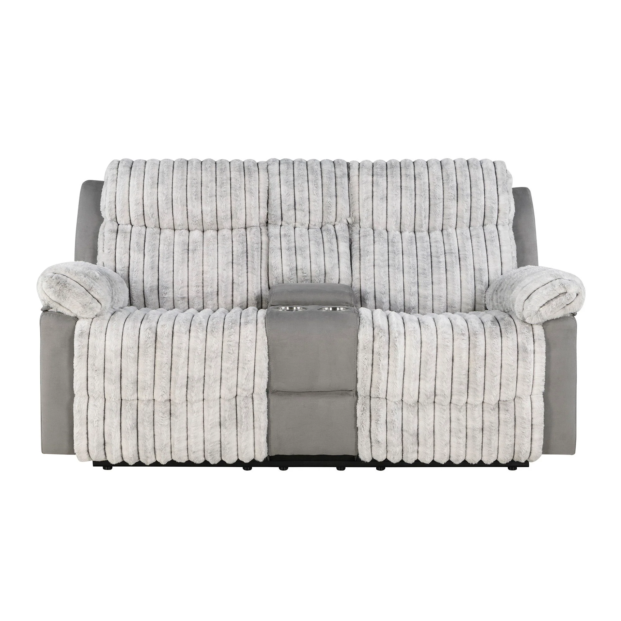 Bruni - Console Reclining Loveseat With Manual Recline - Image 20