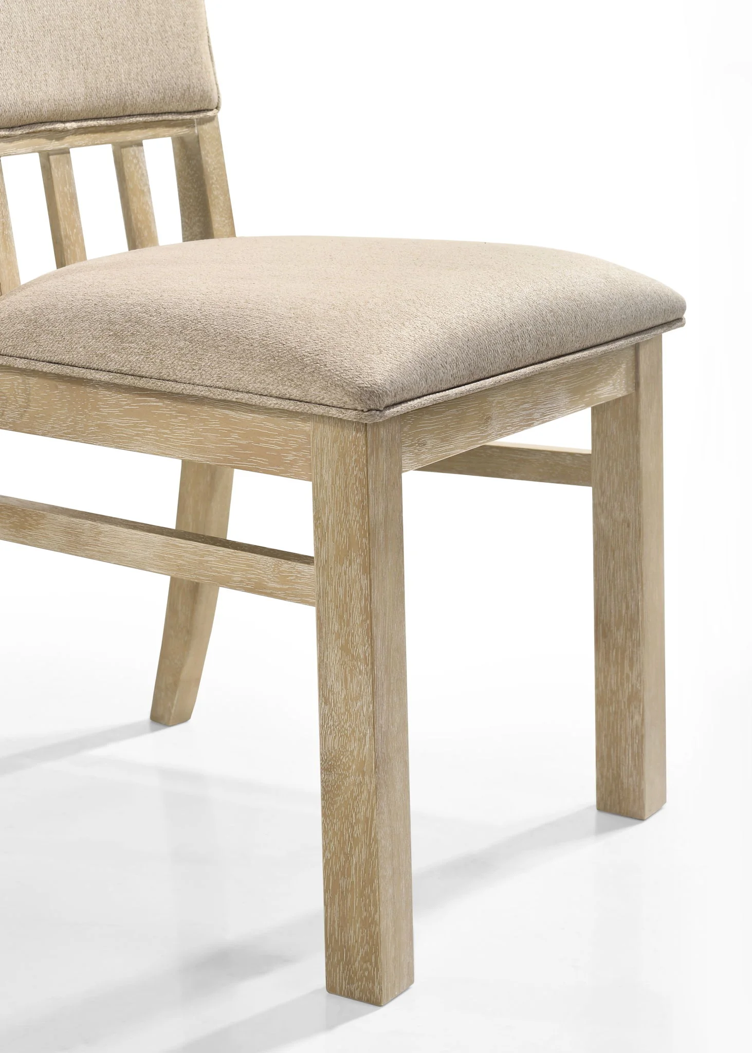 Brutus - Wide Dining Chair (Set of 2) - Reclaimed Wheat - Image 2