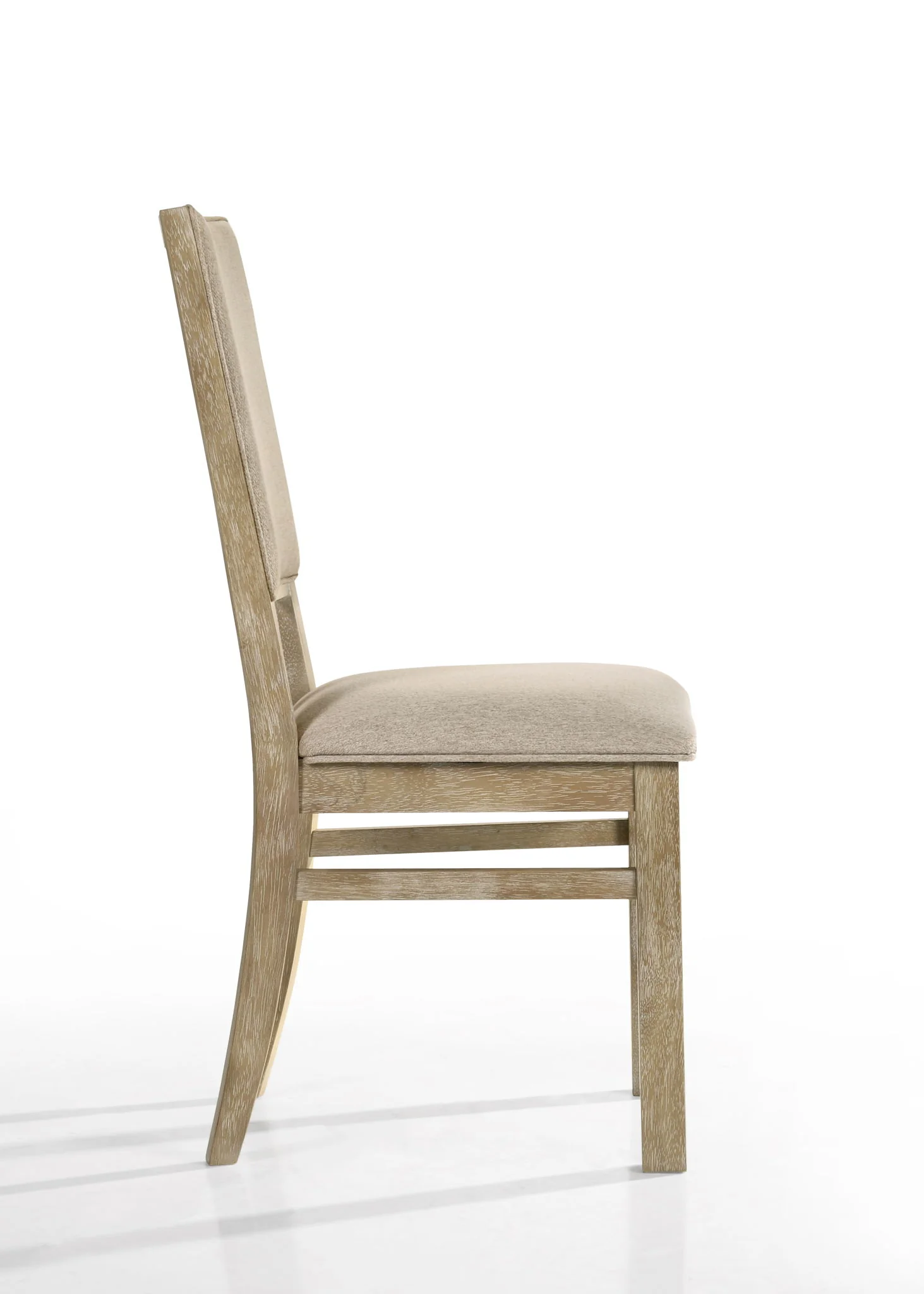 Brutus - Wide Dining Chair (Set of 2) - Reclaimed Wheat - Image 4