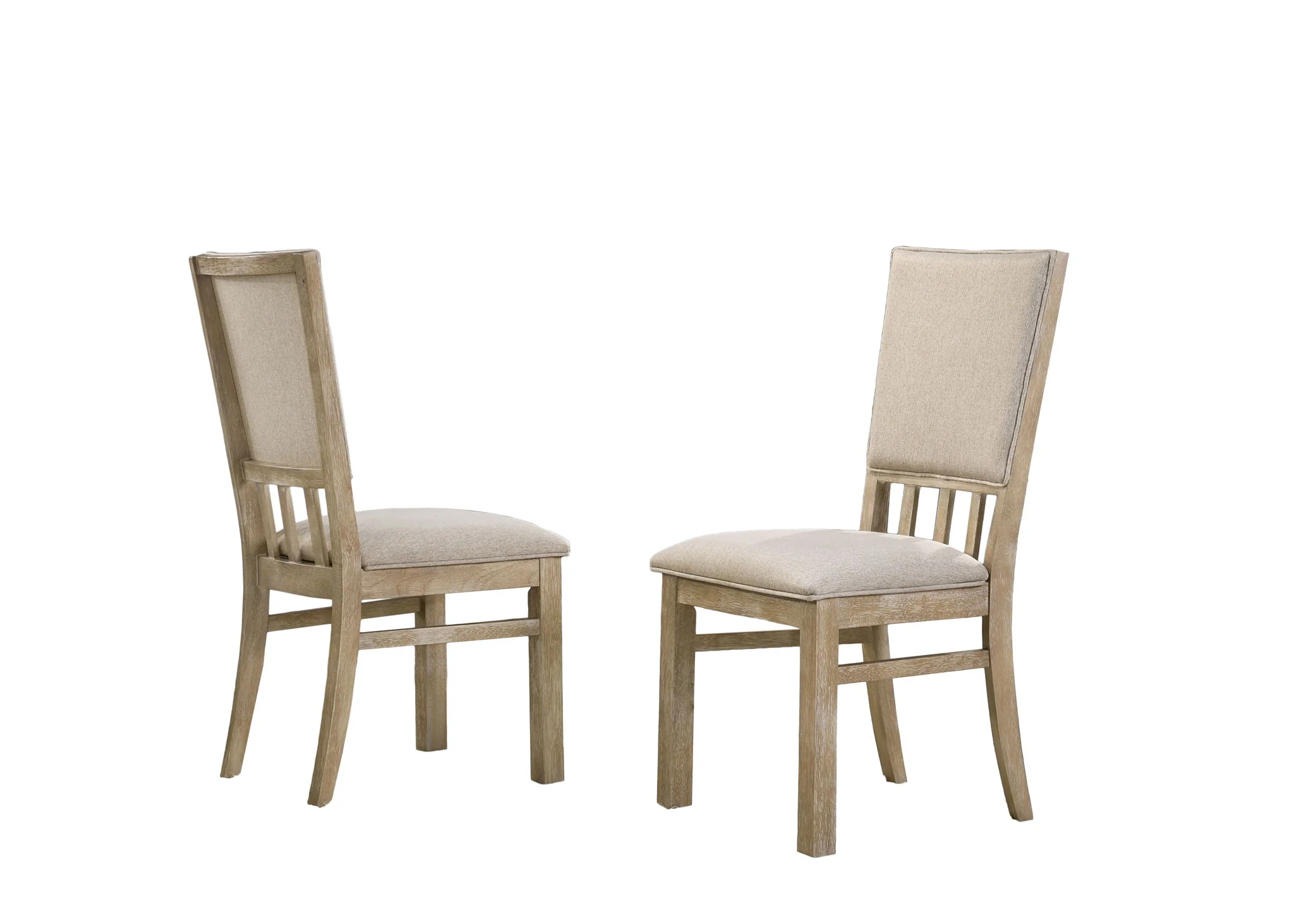 Brutus - Wide Dining Chair (Set of 2) - Reclaimed Wheat - Image 6