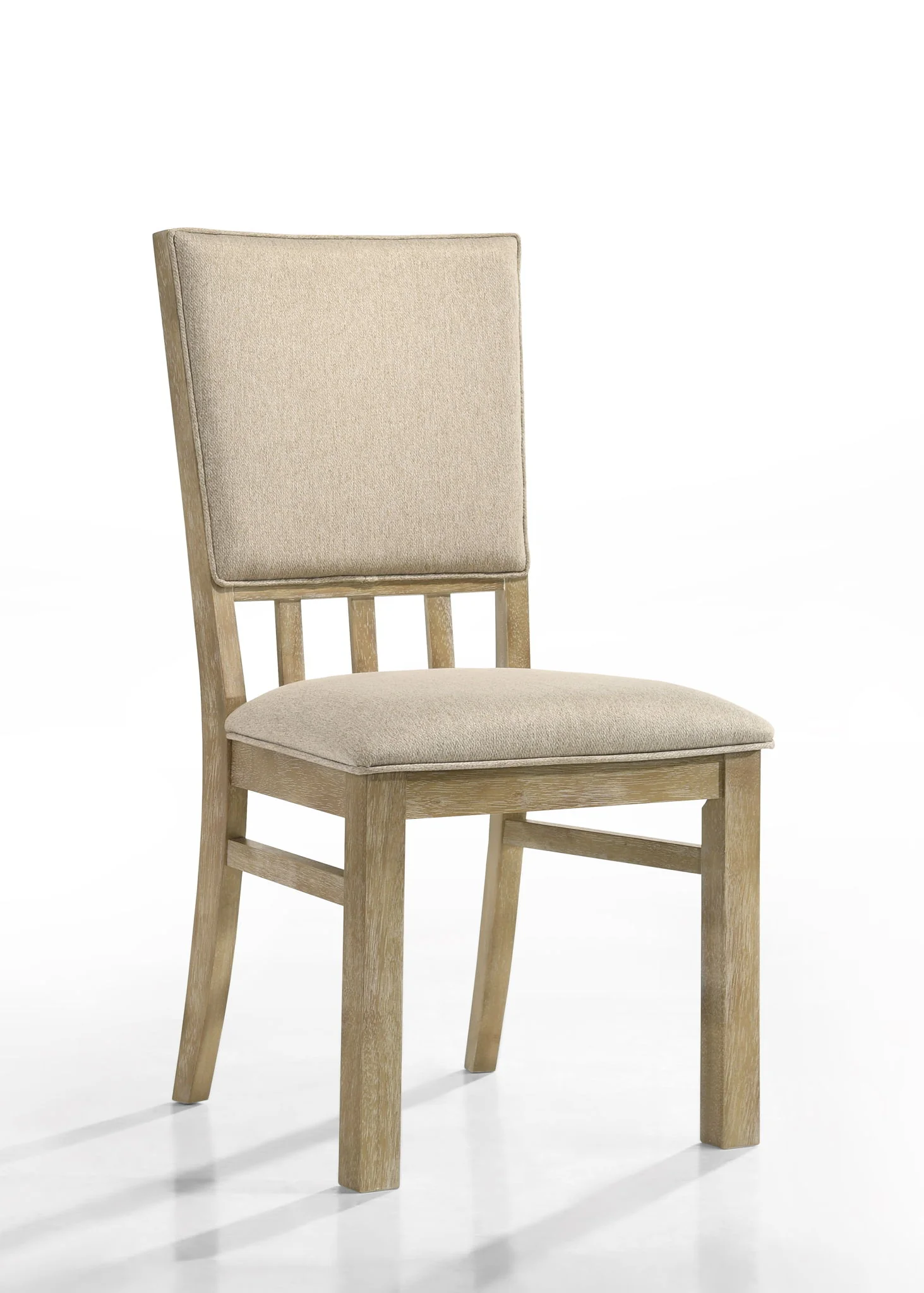 Brutus - Wide Dining Chair (Set of 2) - Reclaimed Wheat - Image 7