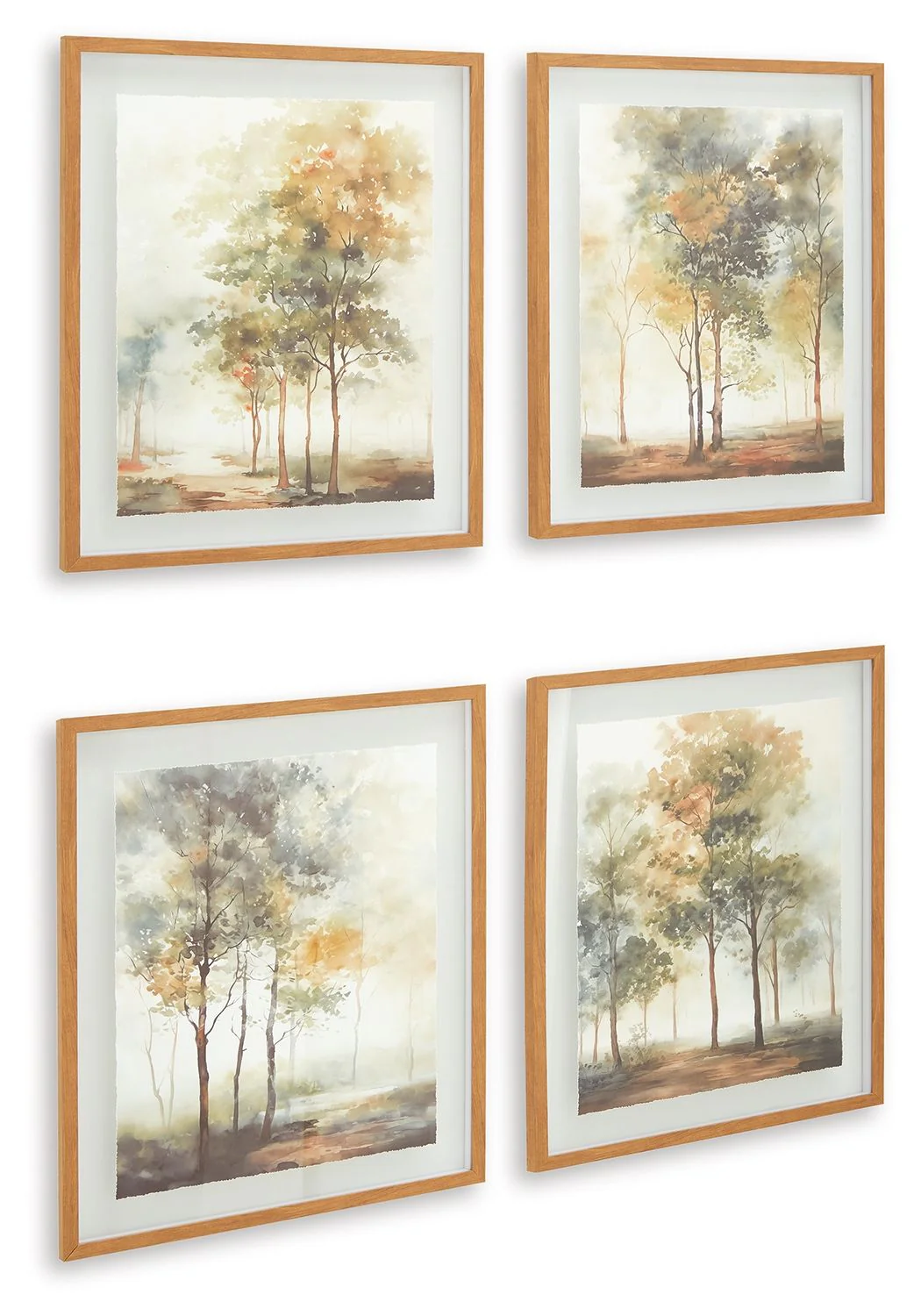 Bryneford - Wall Art Set (Set of 4) - Multi - Image 2