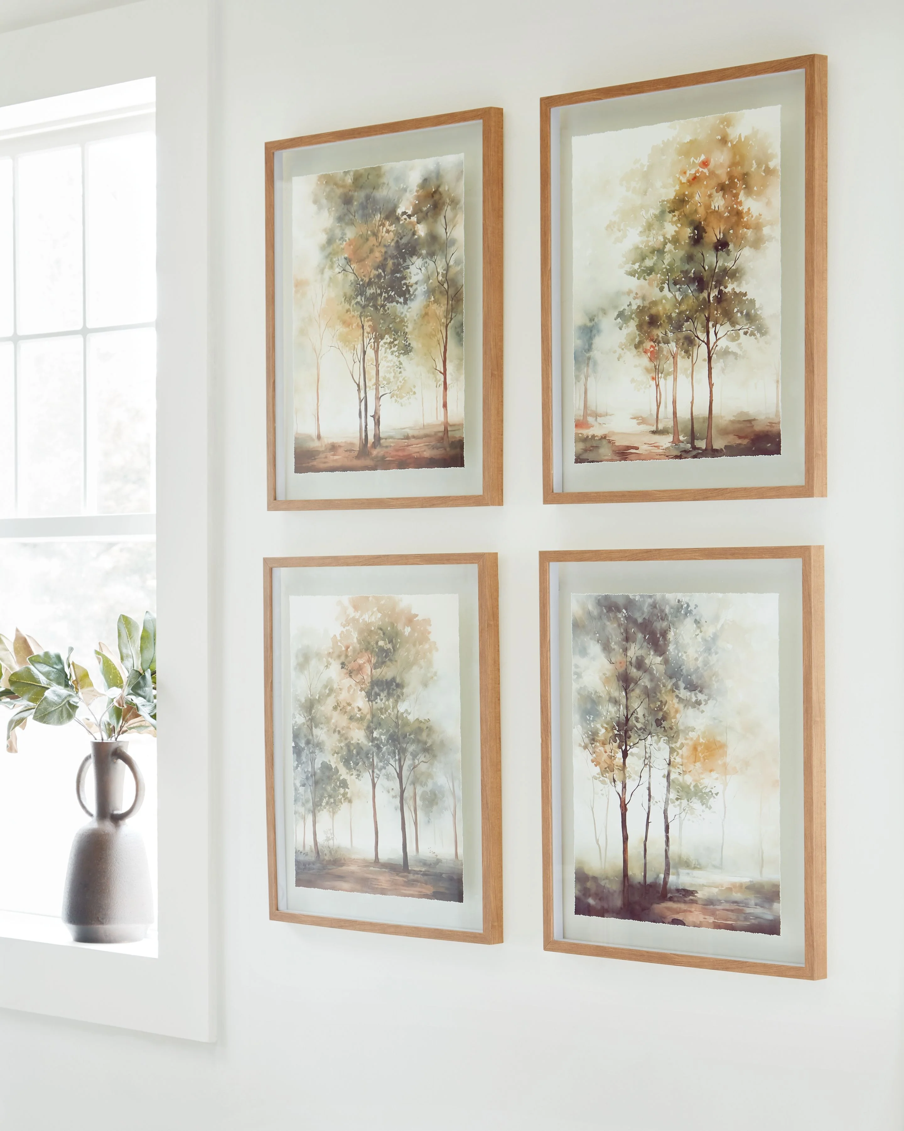 Bryneford - Wall Art Set (Set of 4) - Multi - Image 3
