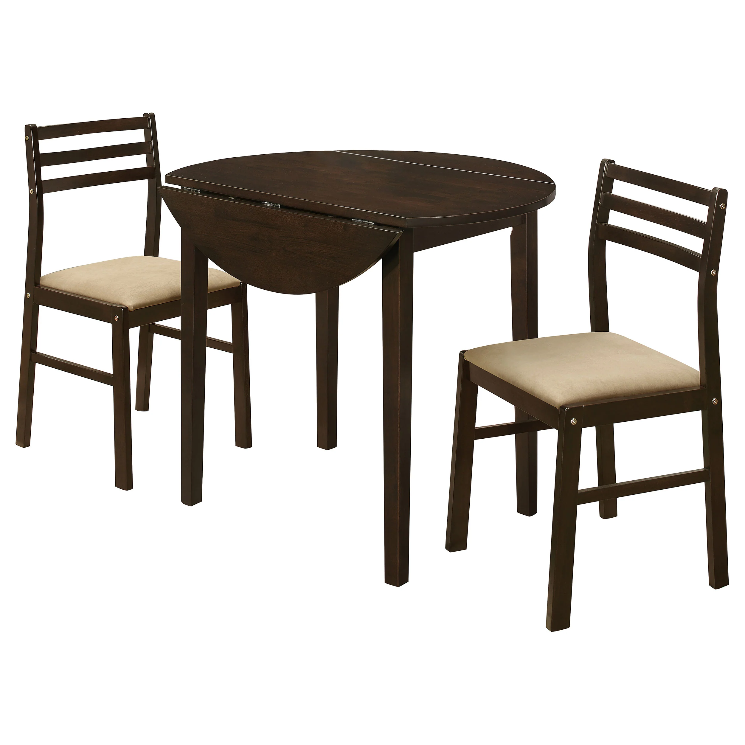 Bucknell - 3 Piece Round Drop Leaf Dining Table Set - Image 34