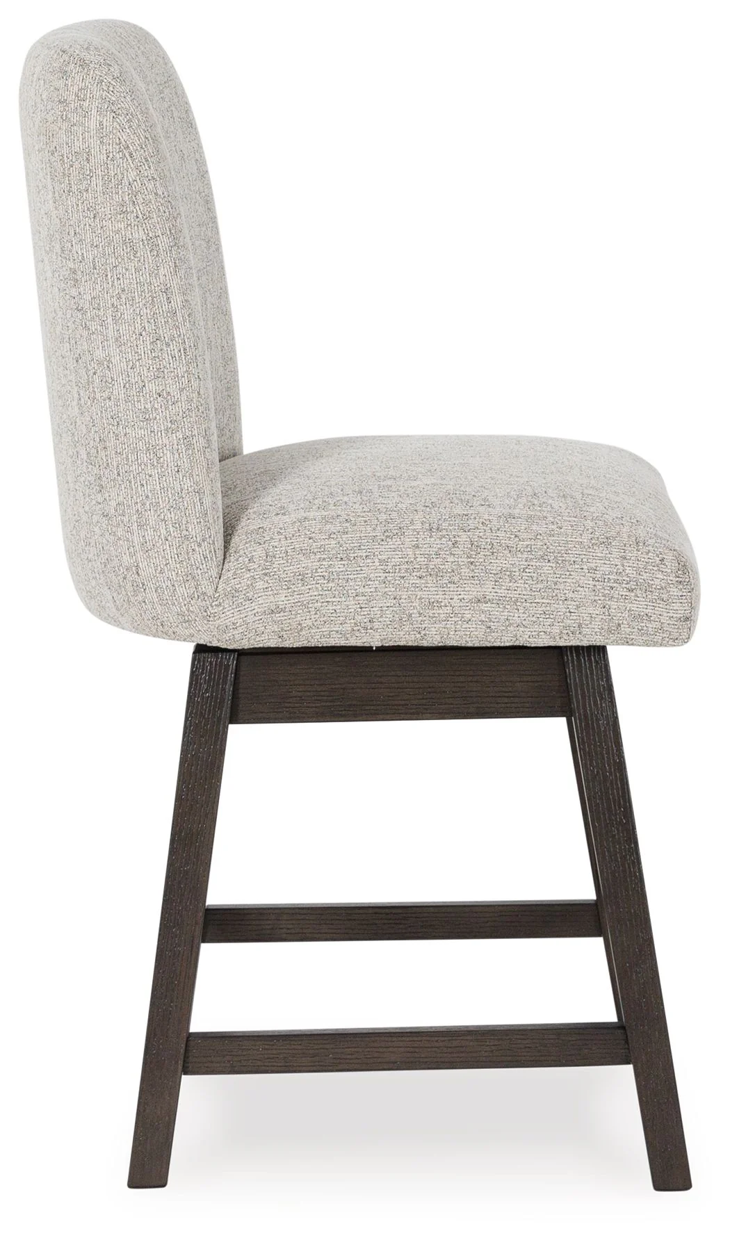 Burkhaus - Upholstered Swivel Barstool (Set of 2) - Beige / Dark Brown - Image 8