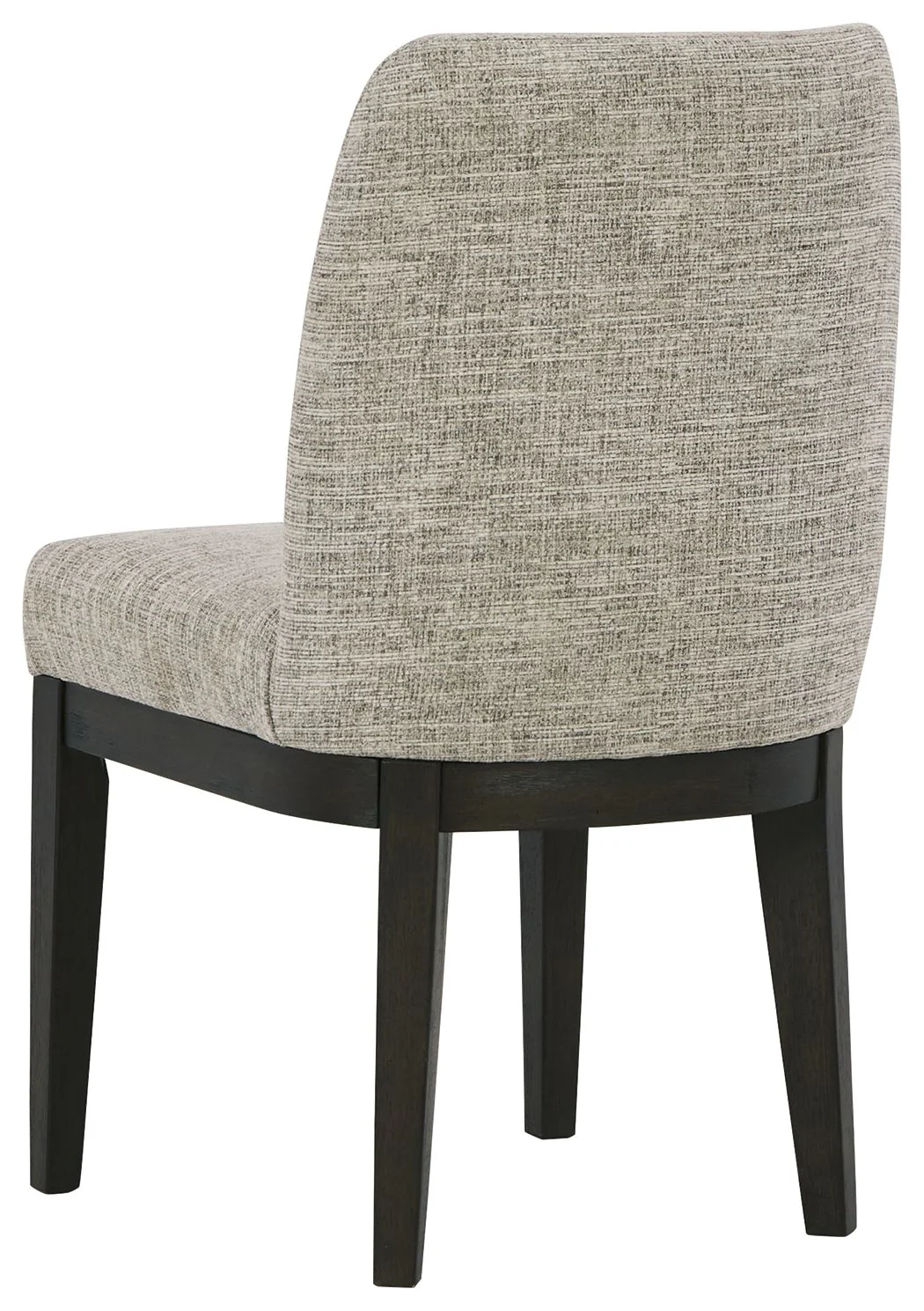 Burkhaus - Dining UPH Side Chair (Set of 2) - Beige / Dark Brown - Image 2