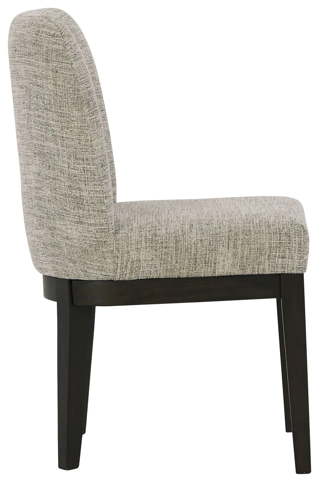 Burkhaus - Dining UPH Side Chair (Set of 2) - Beige / Dark Brown - Image 3