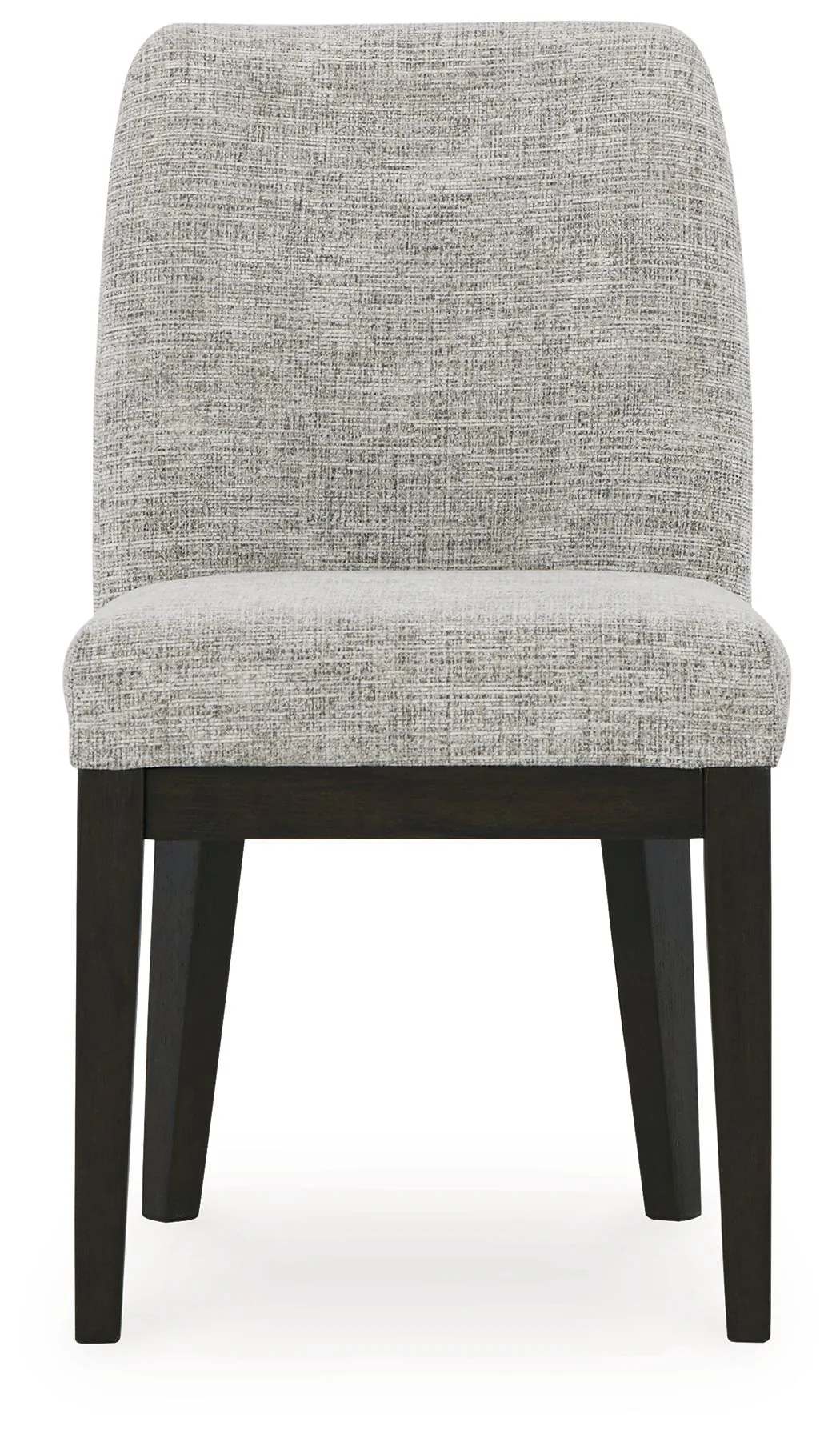 Burkhaus - Dining UPH Side Chair (Set of 2) - Beige / Dark Brown - Image 4