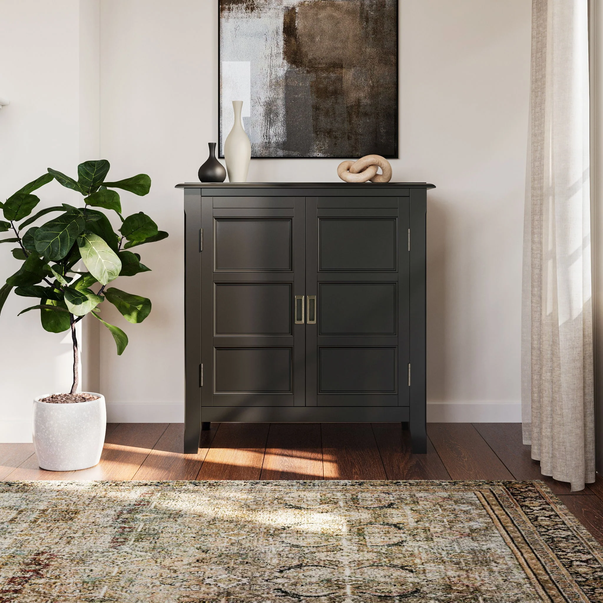 Burlington - Handcrafted Low Storage Cabinet - Image 15