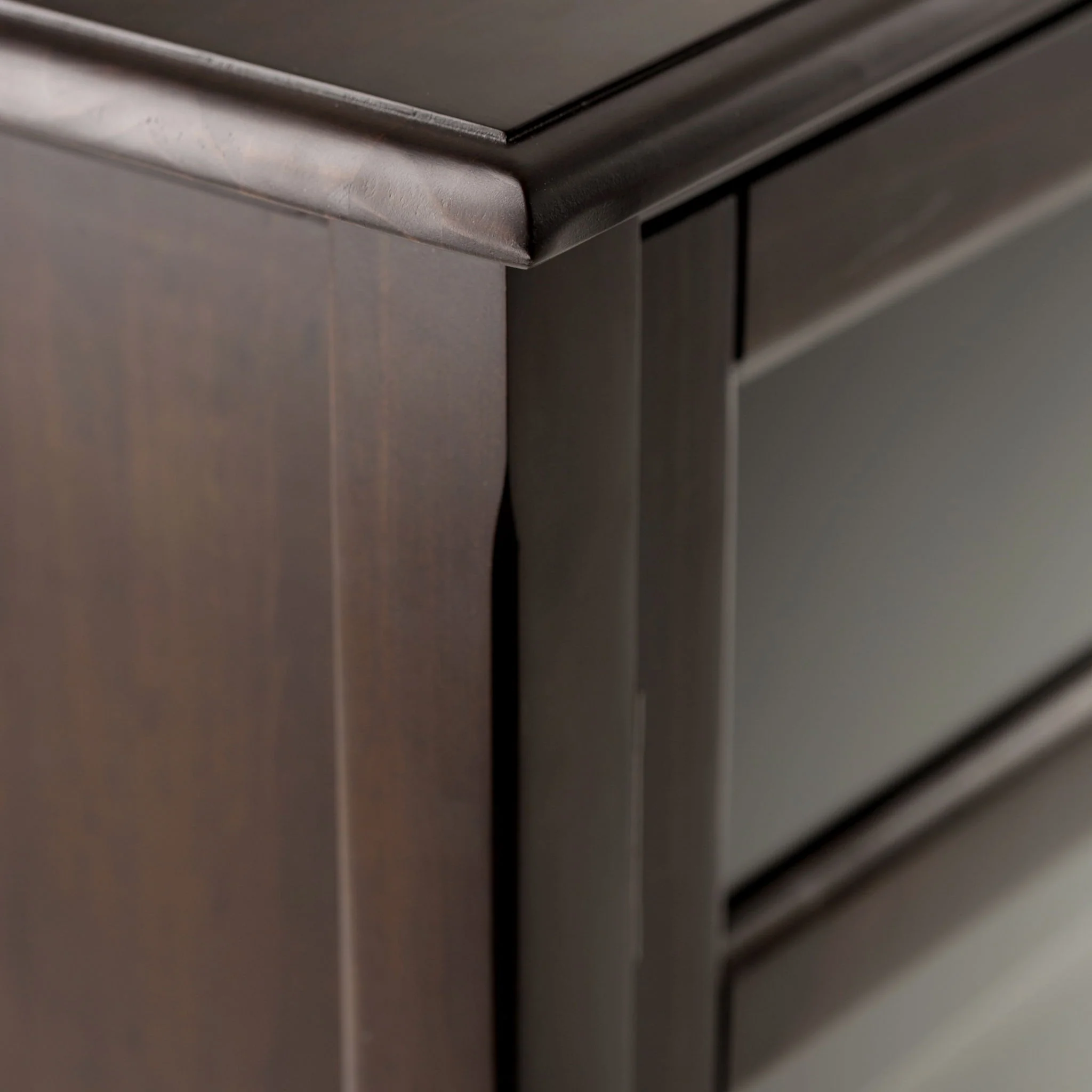 Burlington - Medium Storage Cabinet - Mahogany Brown - Image 3