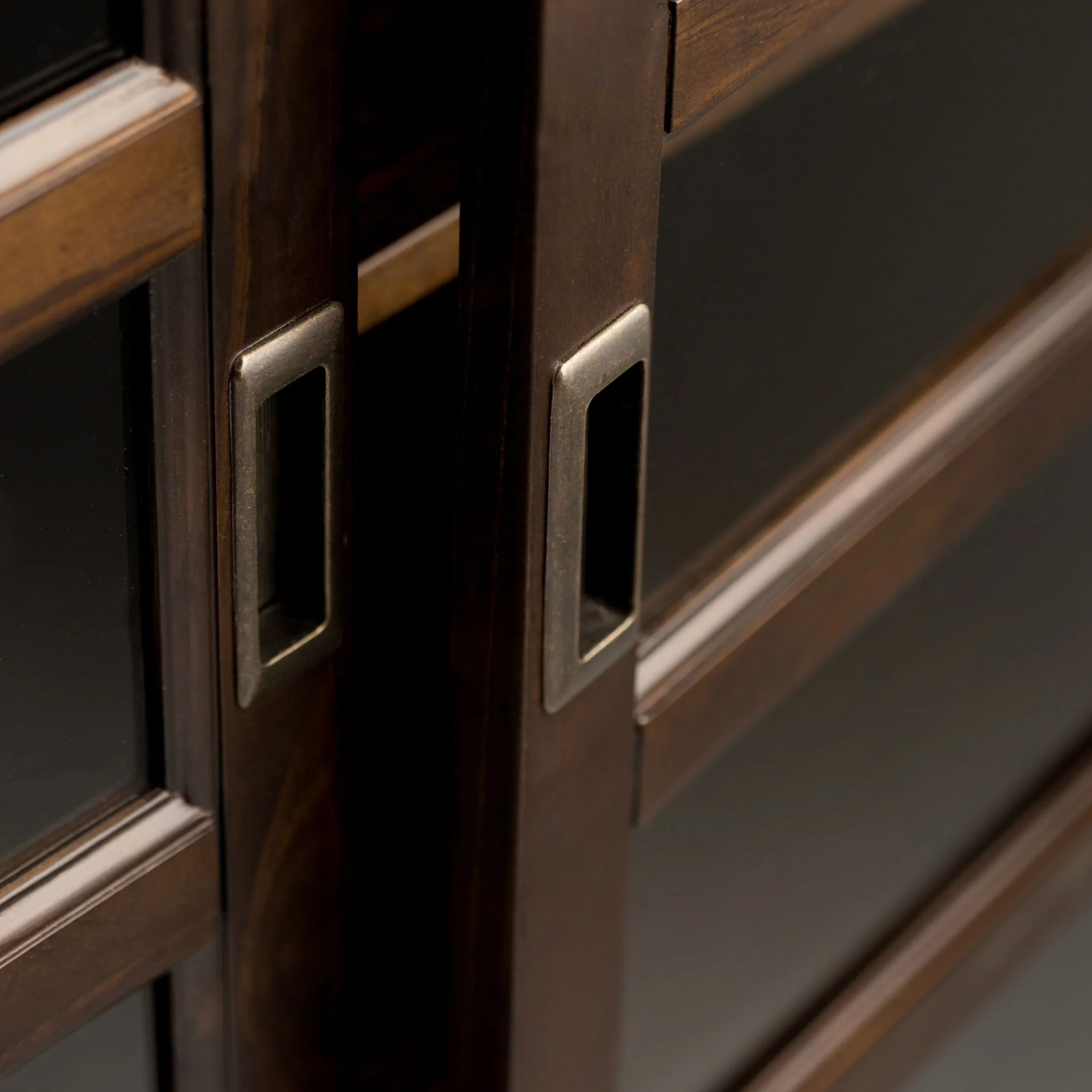 Burlington - Medium Storage Cabinet - Mahogany Brown - Image 5