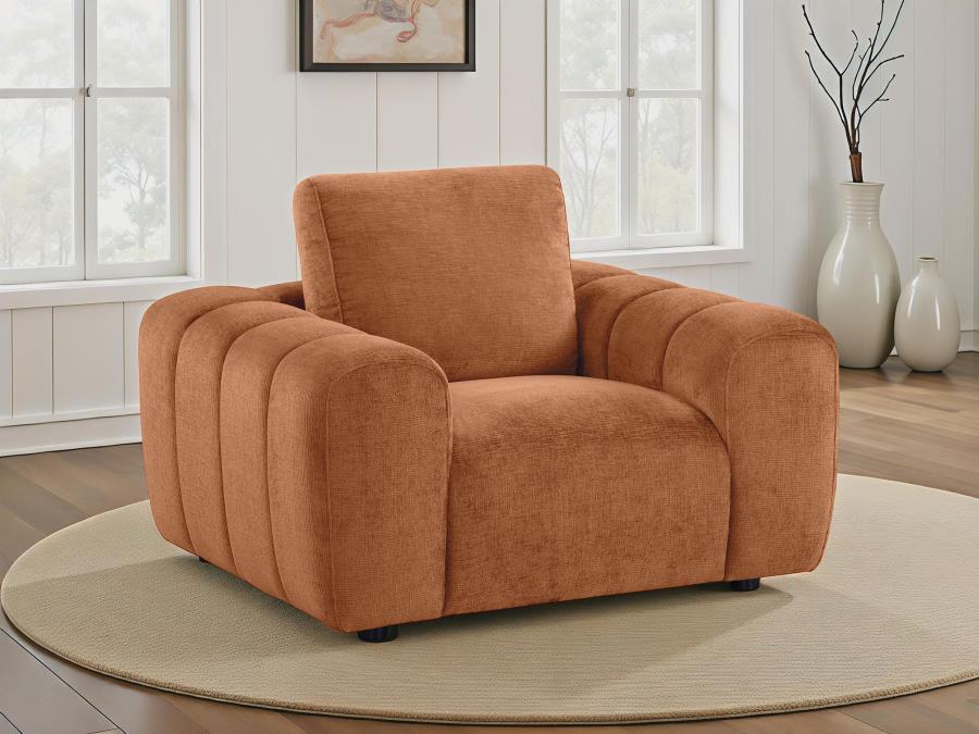 Burnett - Chenille Upholstered Accent Chair - Image 3