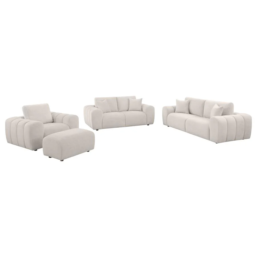 Burnett - Chenille Upholstered Sofa Set - Image 12