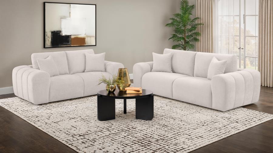 Burnett - Chenille Upholstered Wide Arm Sofa - Image 22
