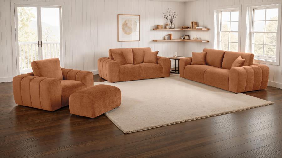 Burnett - Chenille Upholstered Wide Arm Sofa - Image 25