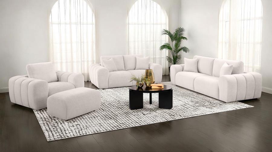 Burnett - Chenille Upholstered Wide Arm Sofa - Image 26