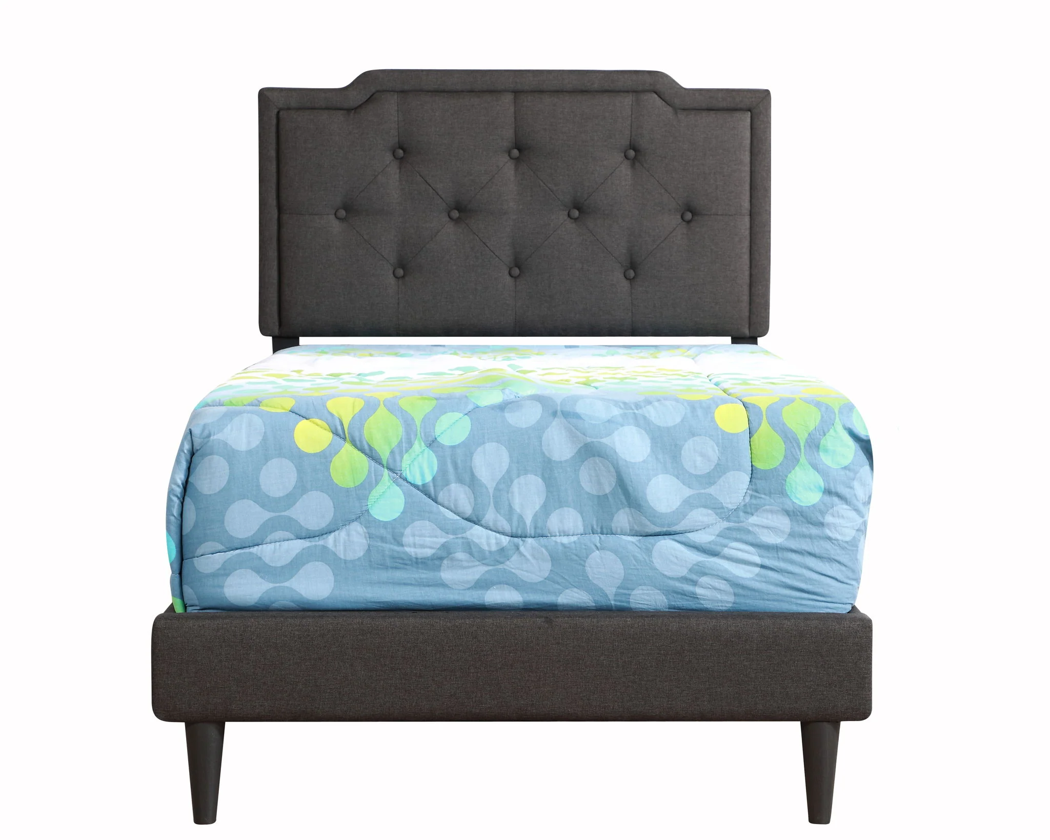 Button Tufted Bed Charming For Cozy Spaces - Image 21