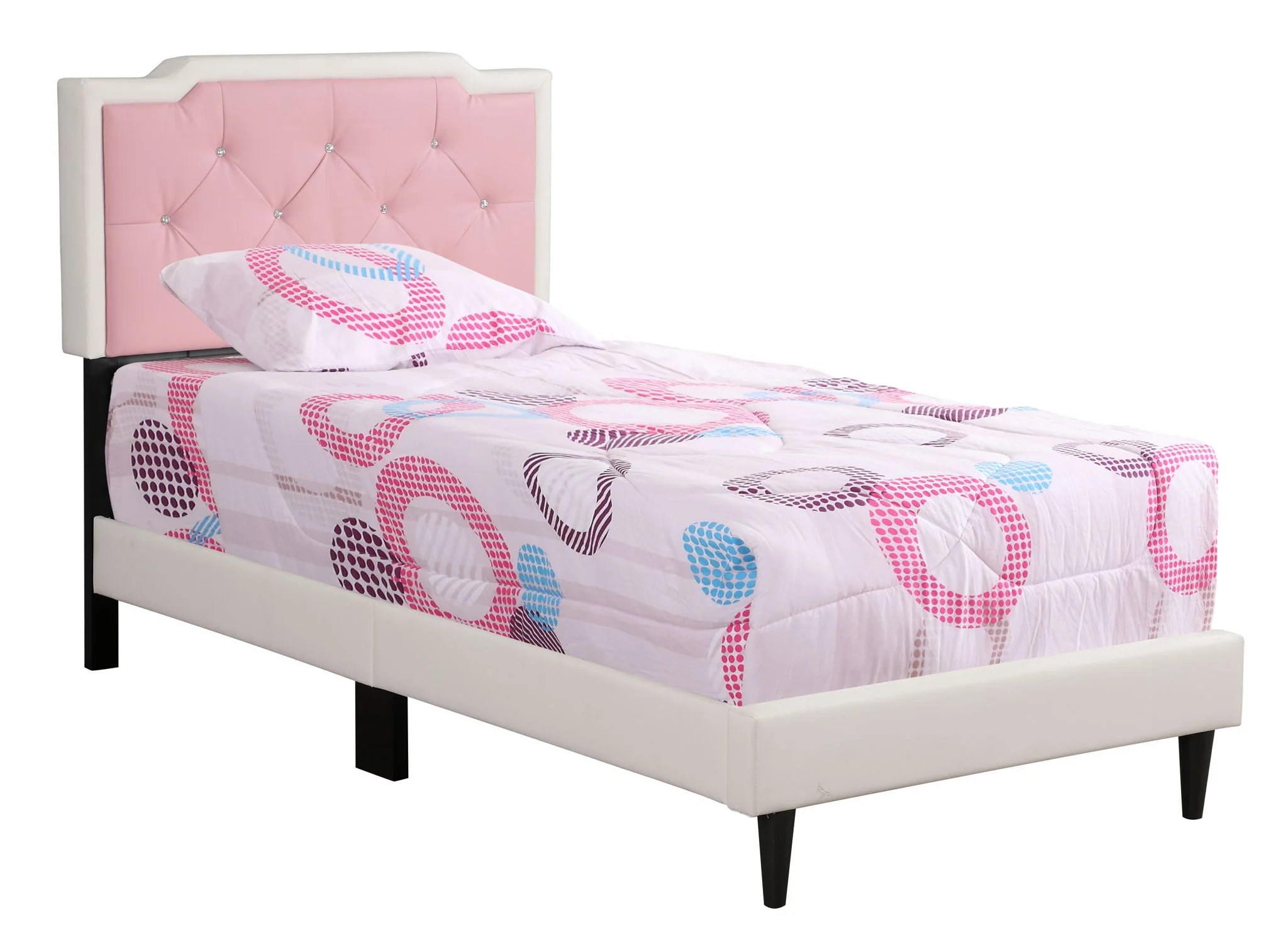 Button Tufted Bed Charming For Cozy Spaces - Image 37