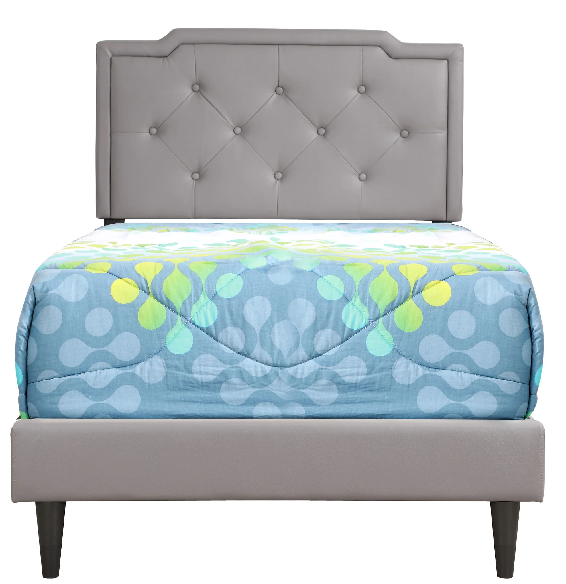 Button Tufted Bed Charming For Cozy Spaces - Image 63