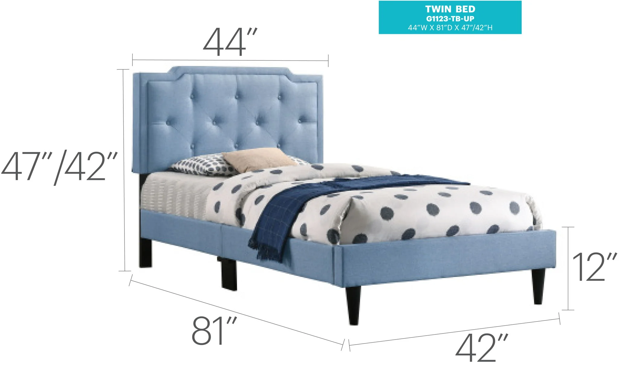 Button Tufted Bed Charming For Cozy Spaces - Image 87