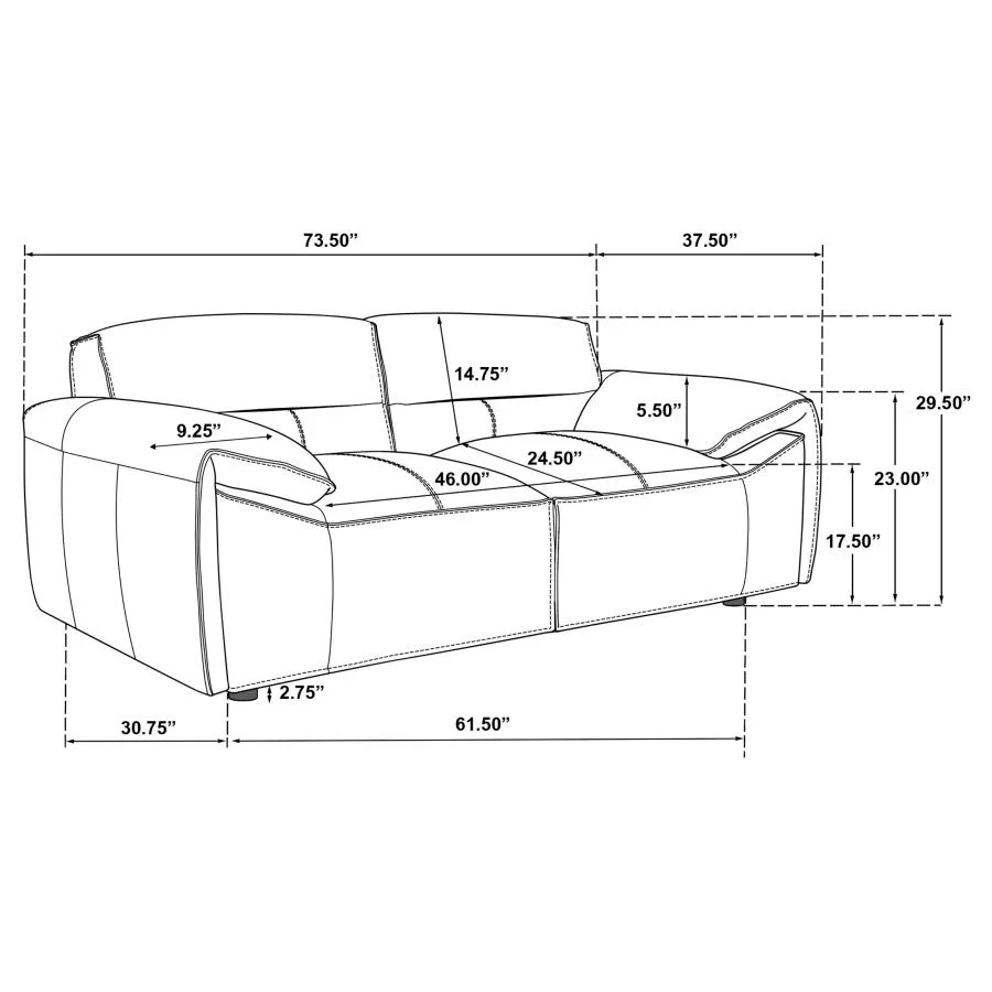 Buxton - Leather Upholstered Sofa Set - Image 29