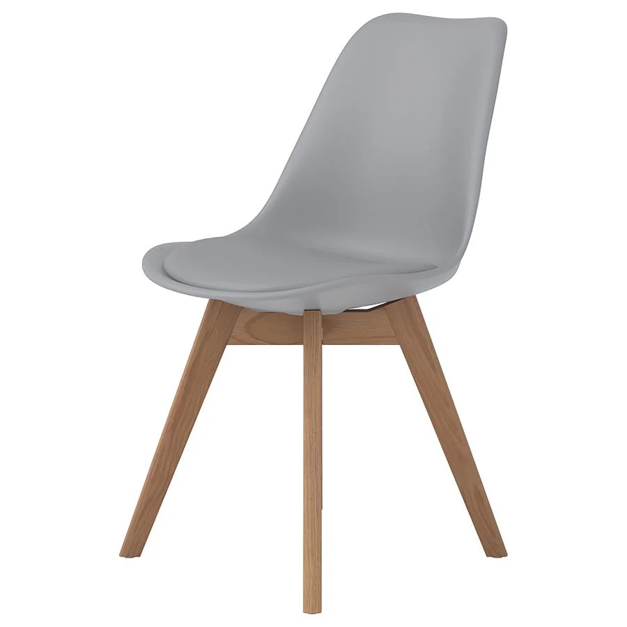 Caballo Polypropylene Dining Side Chair Grey (Set of 2) - Image 4