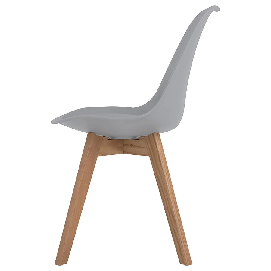 Caballo Polypropylene Dining Side Chair Grey (Set of 2) - Image 5