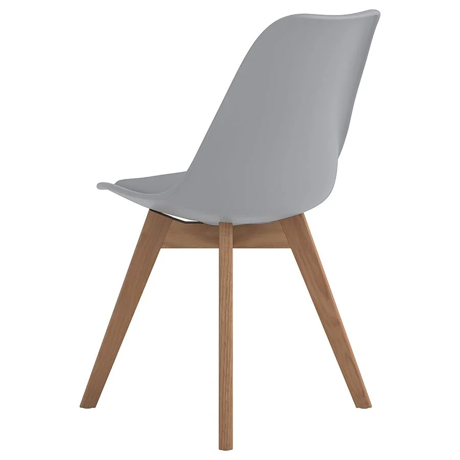 Caballo Polypropylene Dining Side Chair Grey (Set of 2) - Image 6