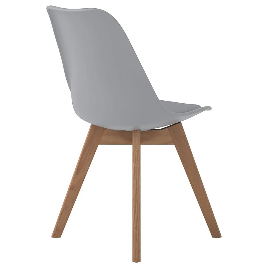 Caballo Polypropylene Dining Side Chair Grey (Set of 2) - Image 8