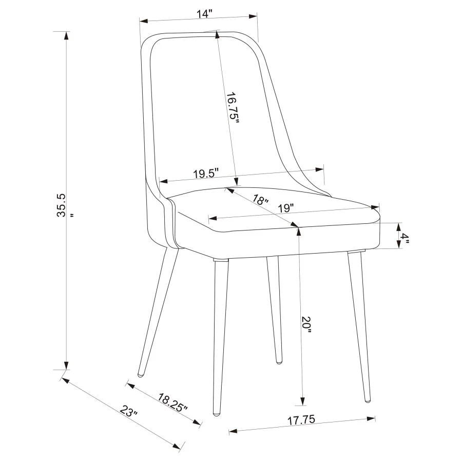 Caballo - Polypropylene Dining Side Chair (Set of 2) - Image 11