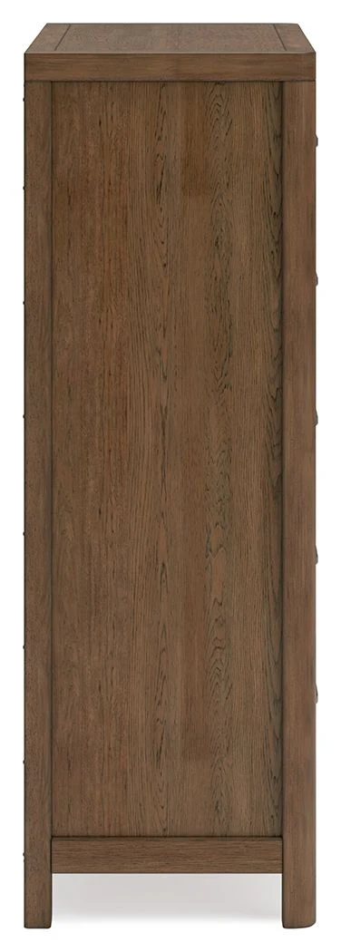 Cabalynn - Five Drawer Chest - Light Brown - Image 4