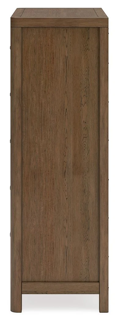 Cabalynn - Five Drawer Chest - Light Brown - Image 7