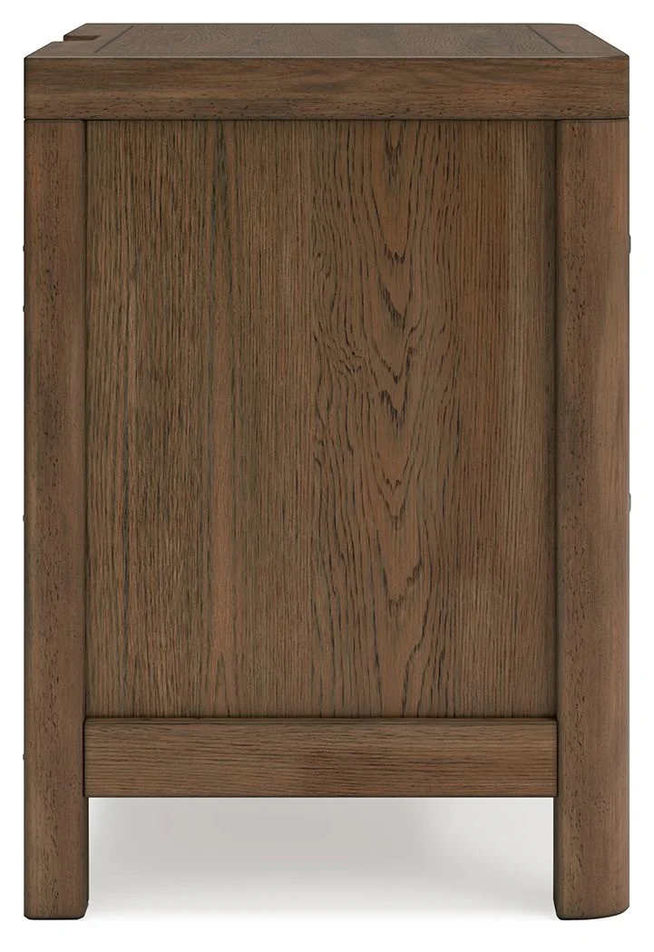 Cabalynn - Two Drawer Night Stand - Light Brown - Image 2