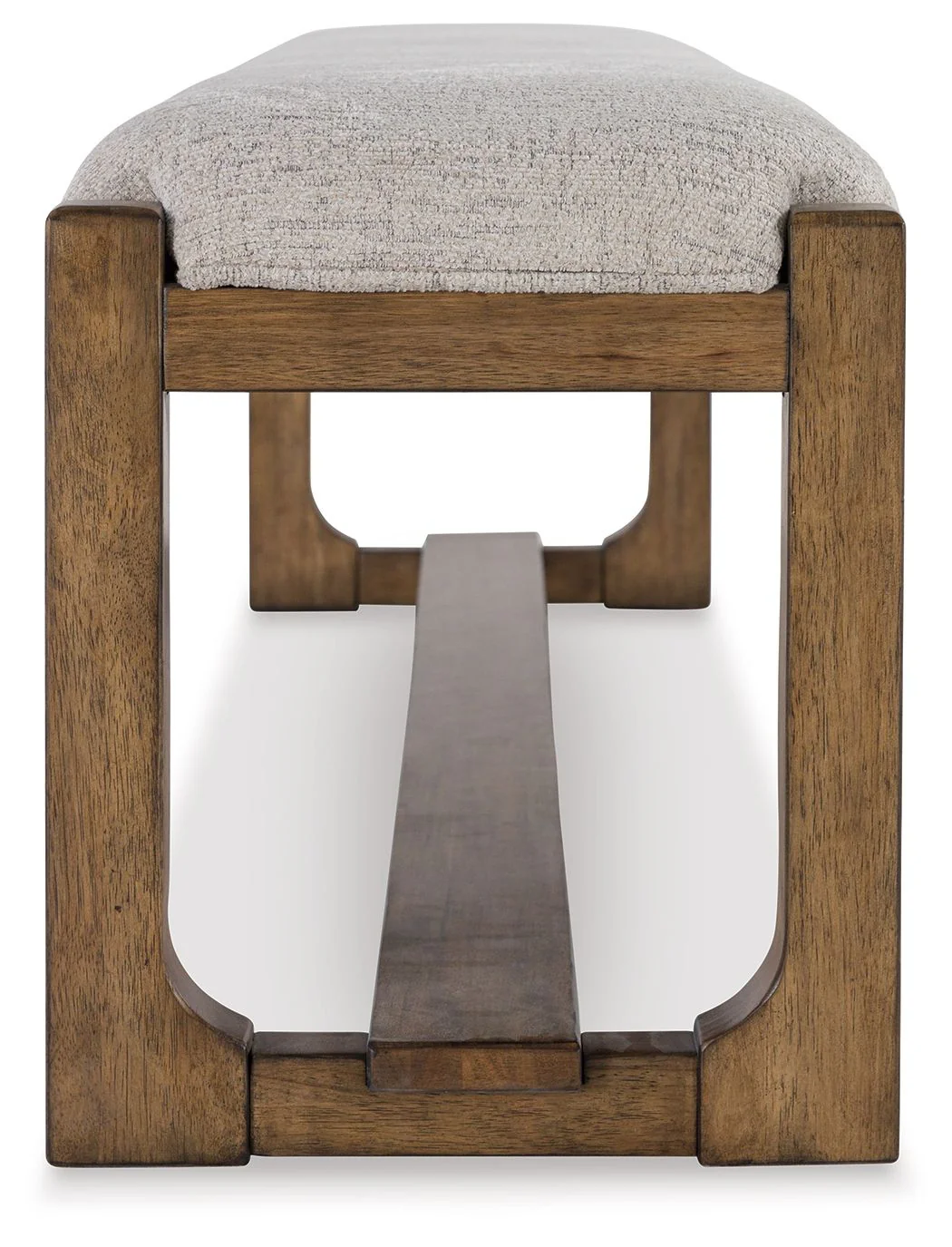 Cabalynn - Large Uph Dining Room Bench - Oatmeal / Light Brown - Image 5