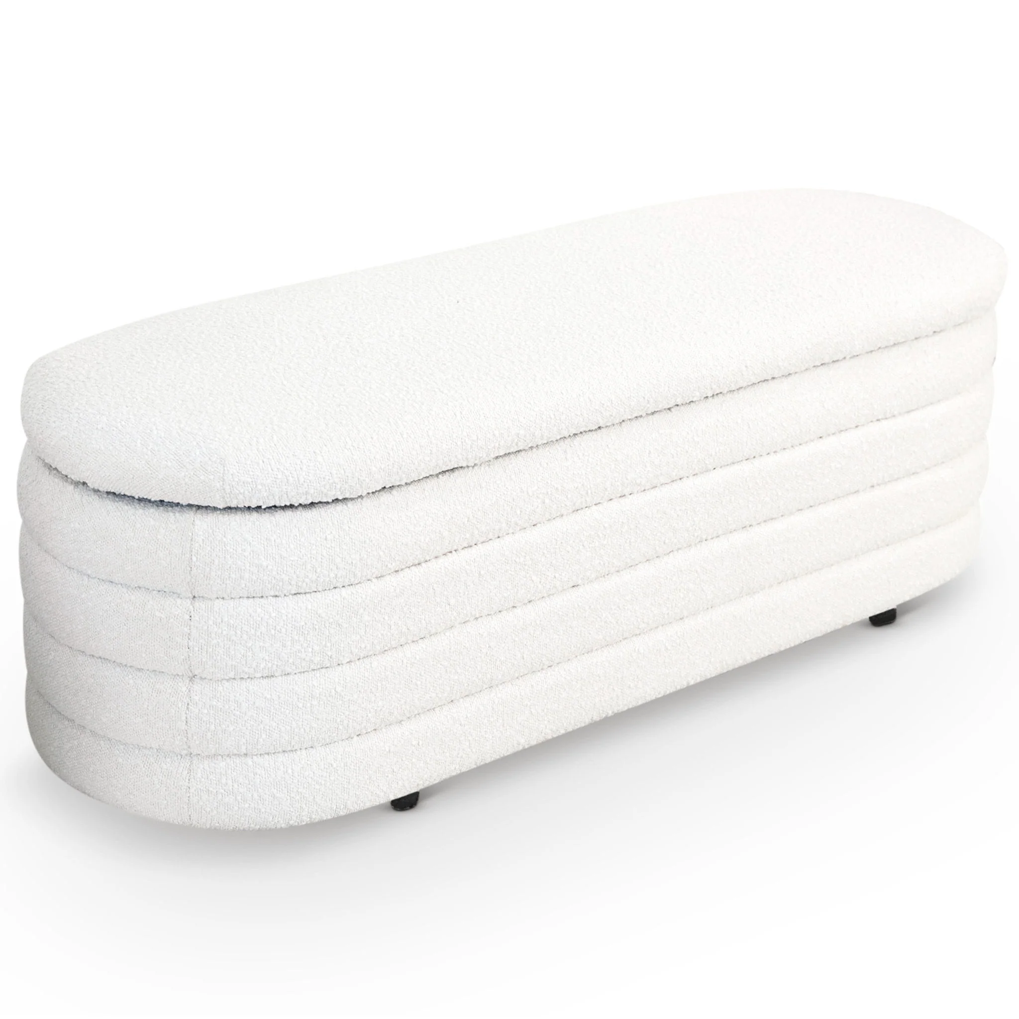 Cabana - Bench With Storage - Ivory - Image 4