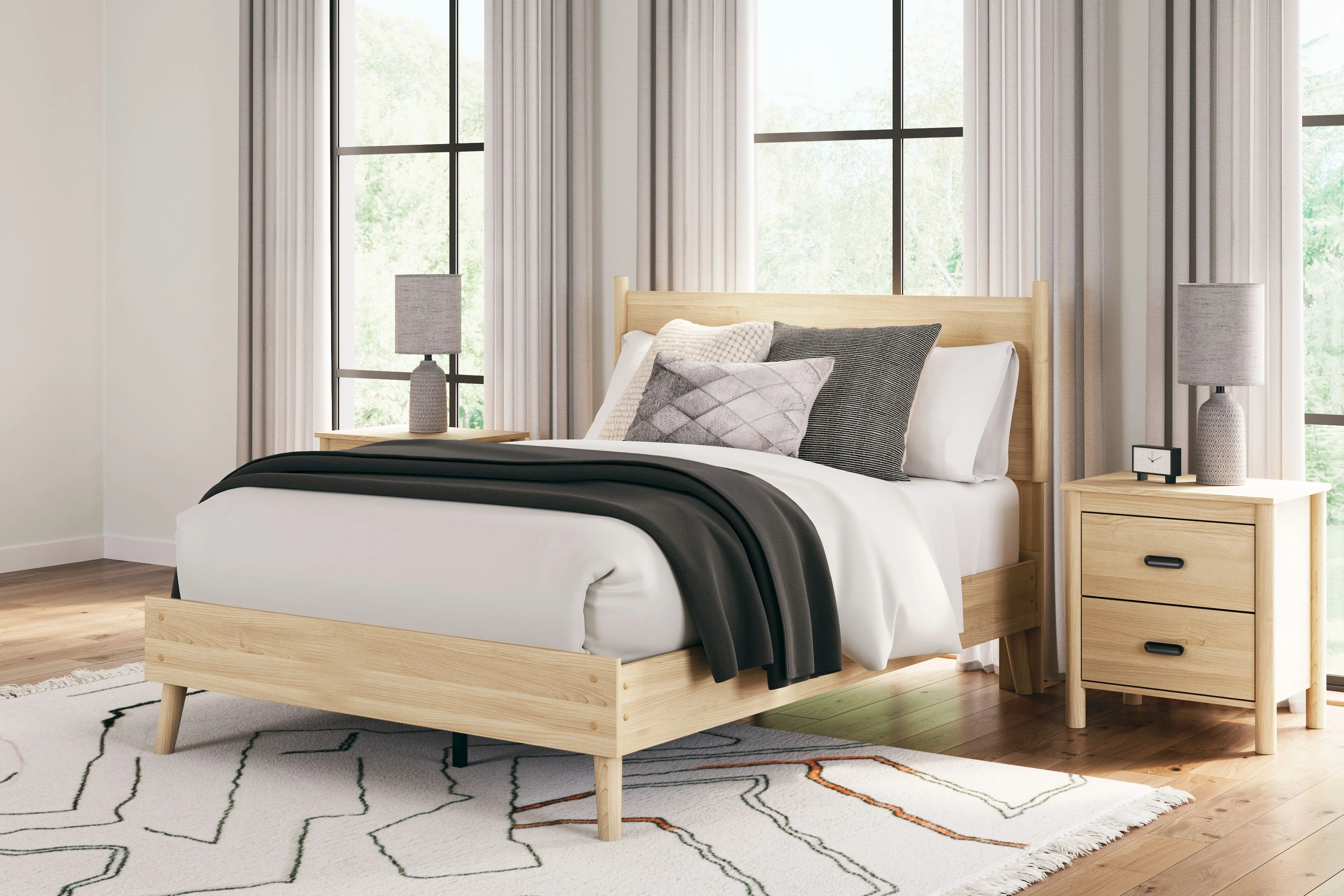 Cabinella - Platform Panel Bed - Image 8