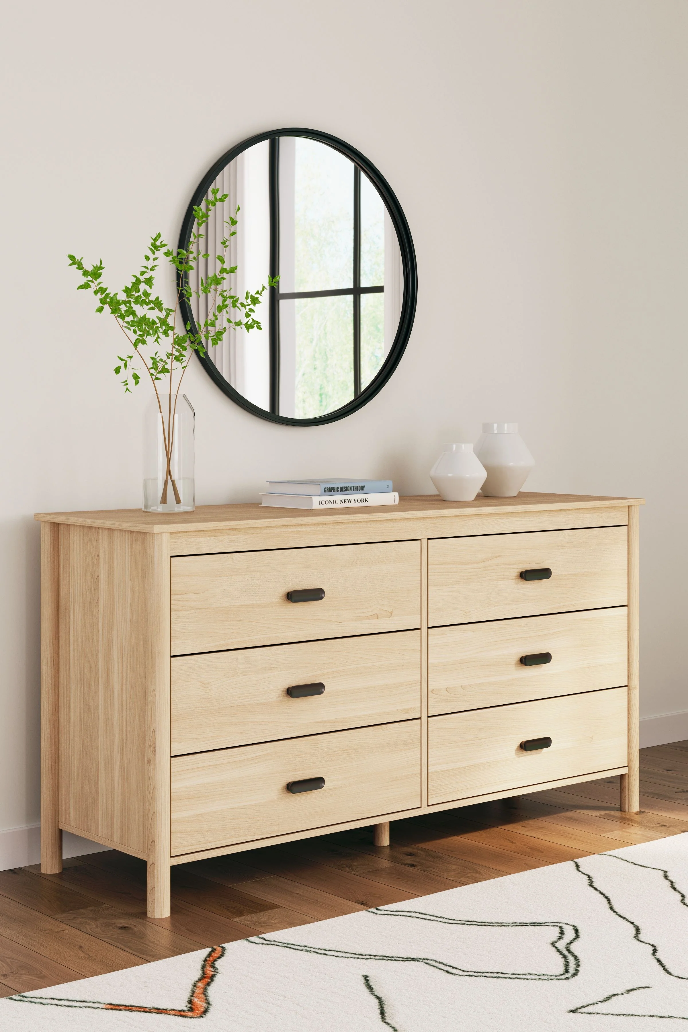 Cabinella - Six Drawer Dresser - Tan - Image 5