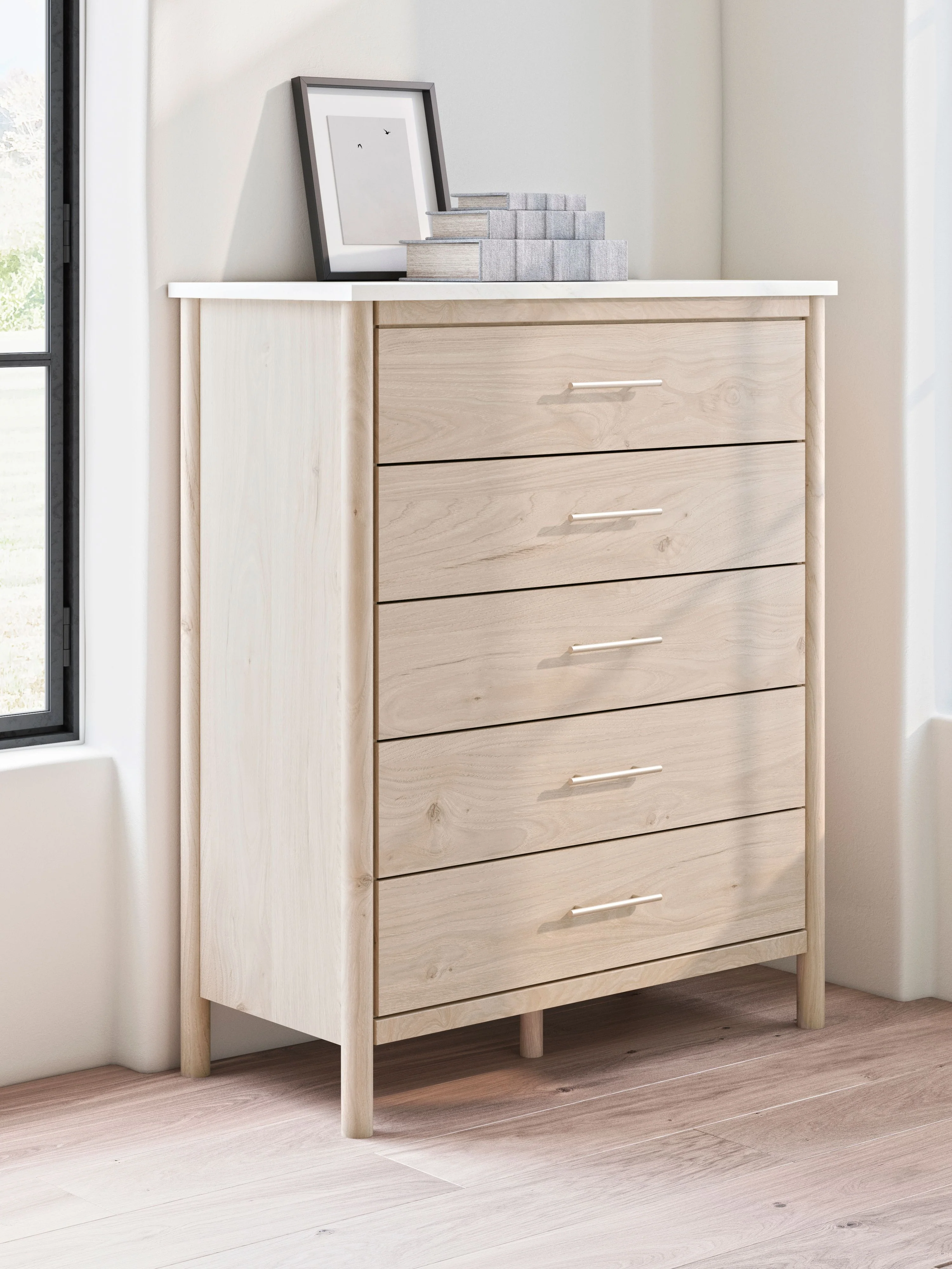 Cadmori - Five Drawer Wide Chest - Image 11