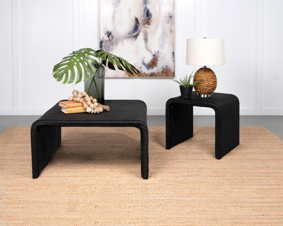 Cahya - Woven Rattan Table - Image 30