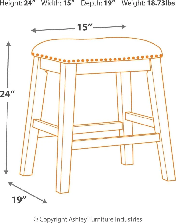 Caitbrook - Rectangular Counter Table Set - Image 7