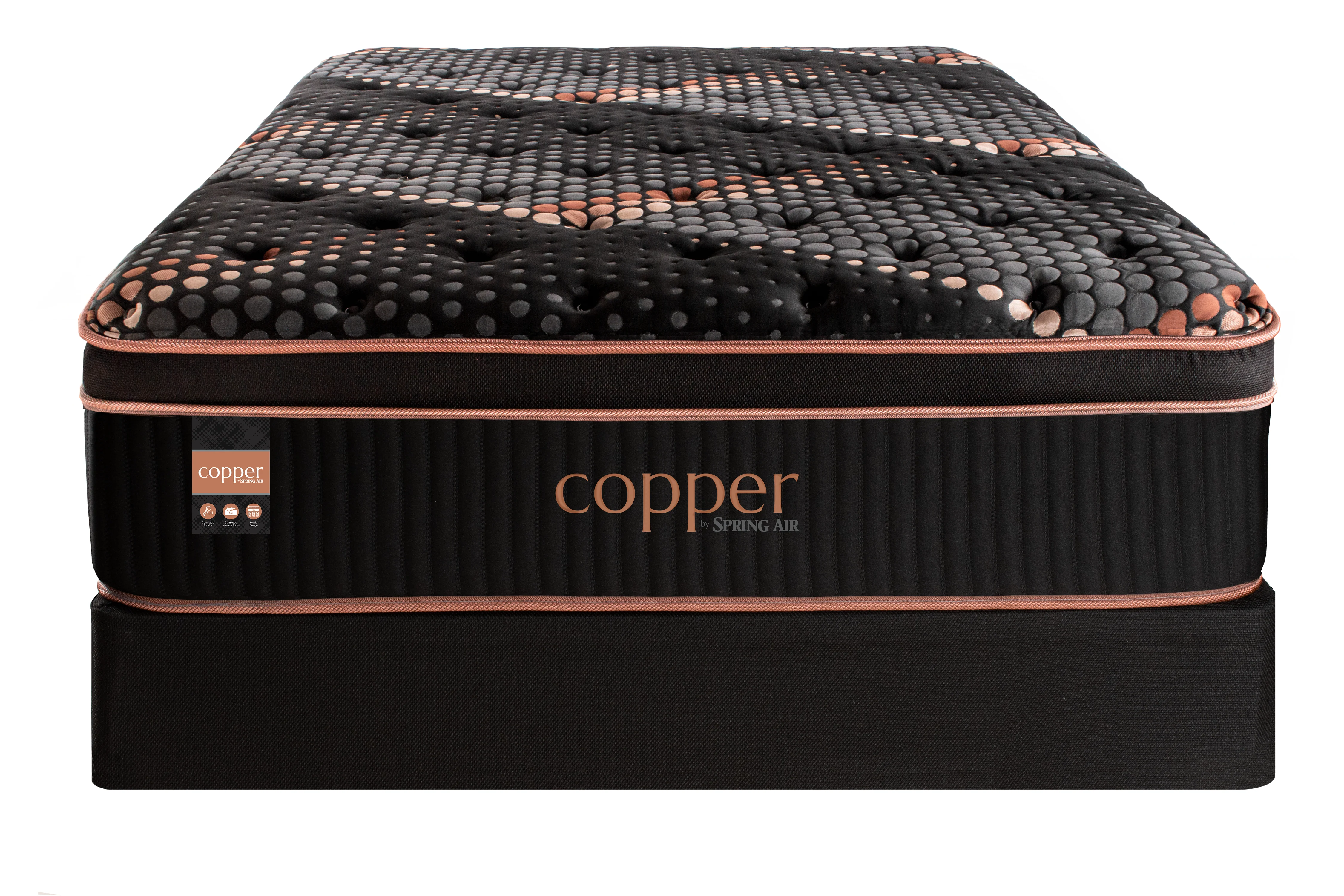 Caitlin Copper ET Plush Hybrid Quilted Mattress - Image 2