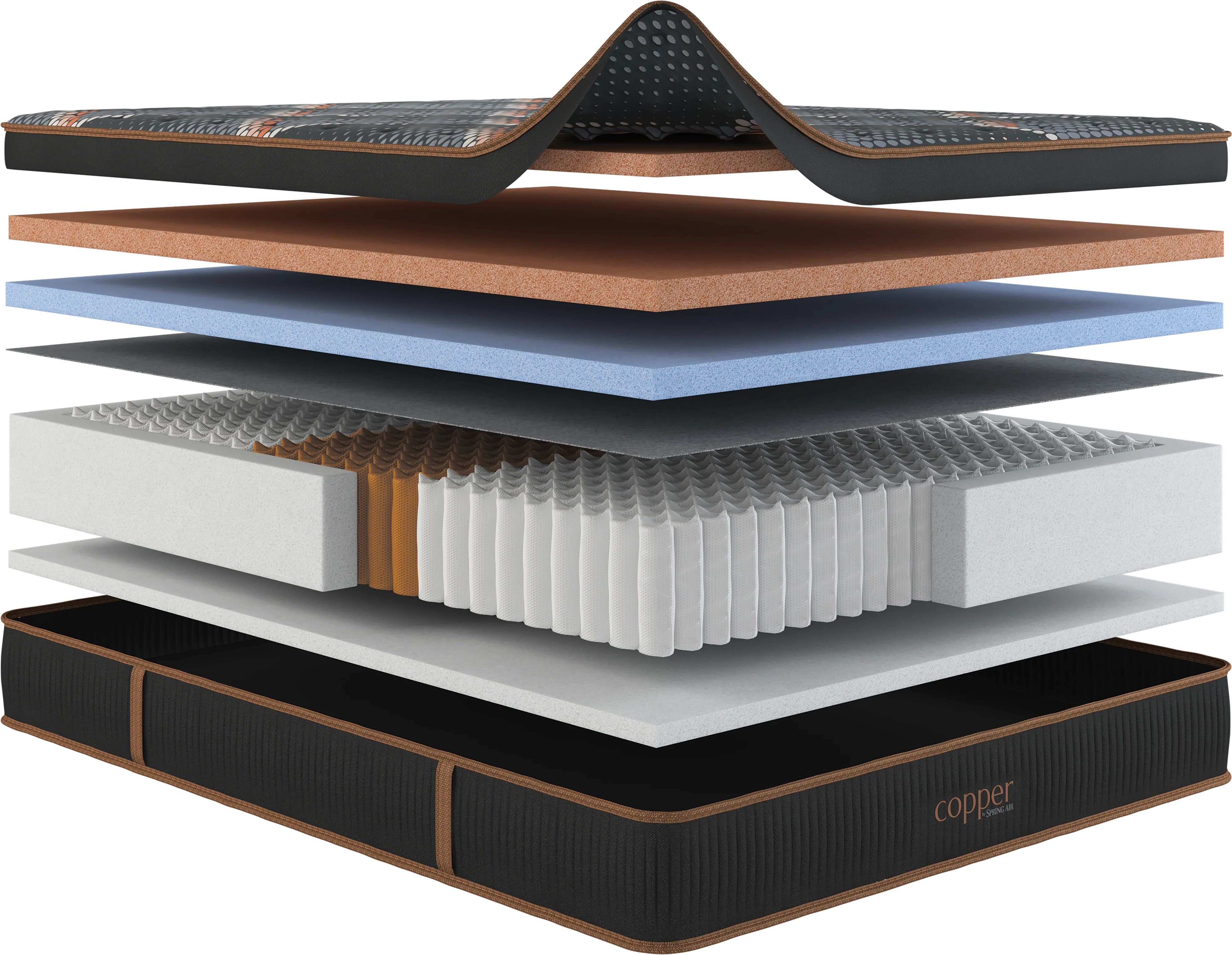 Caitlin Copper ET Plush Hybrid Quilted Mattress - Image 5