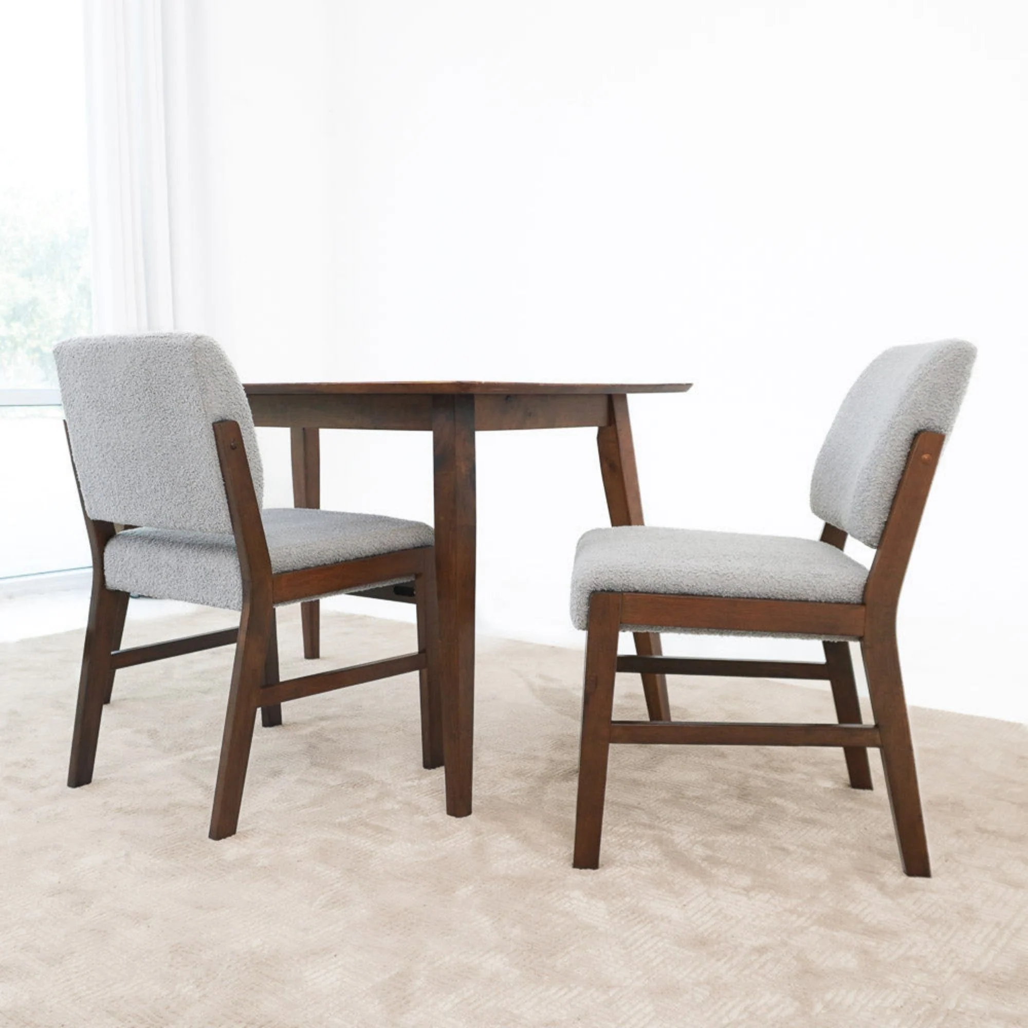 Caldwell - Dining Chair (Set of 2) - Light Gray - Image 5
