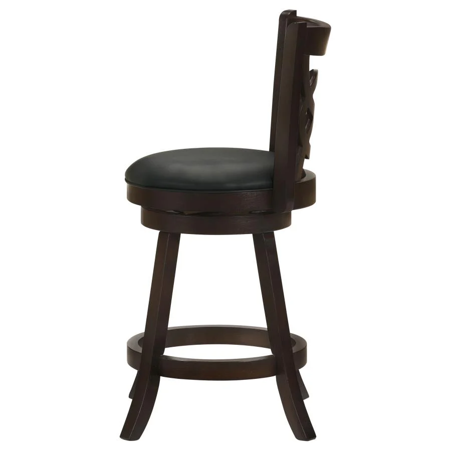 Calecita - Wood Swivel Counter Stool (Set of 2) - Image 11