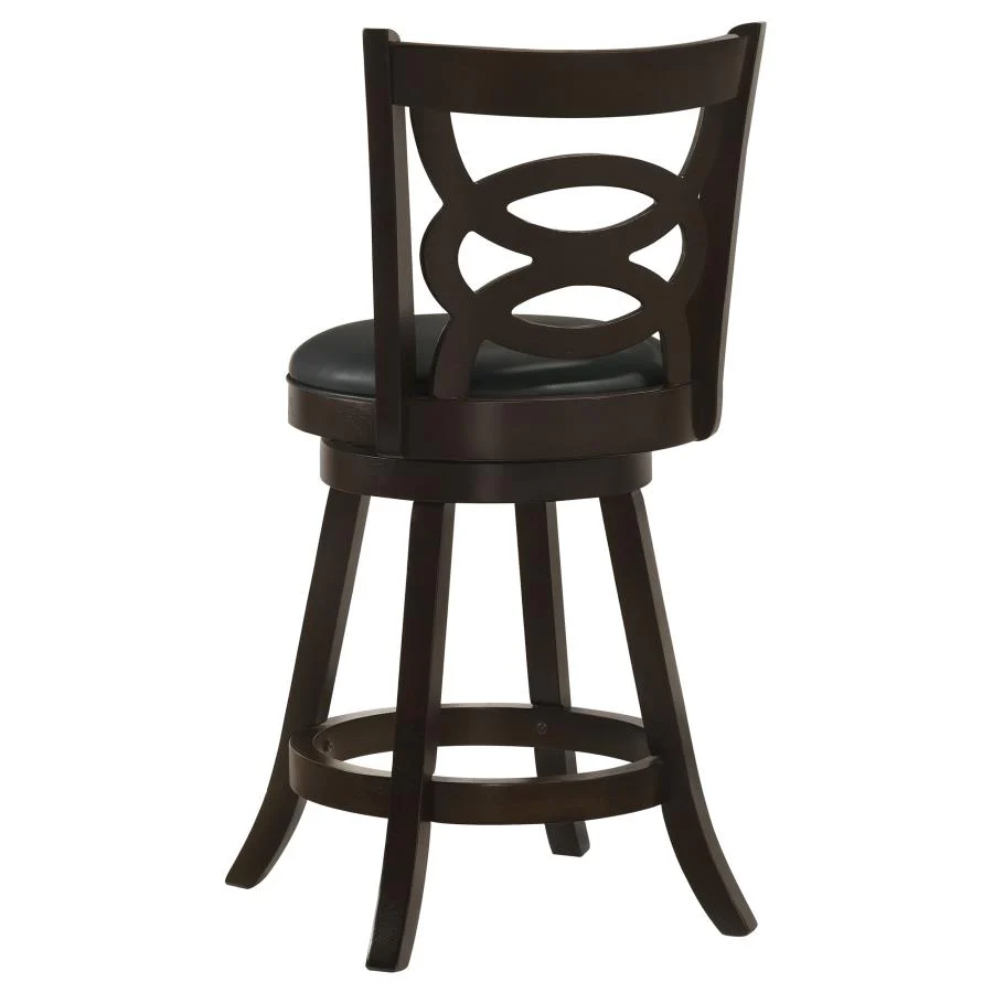 Calecita - Wood Swivel Counter Stool (Set of 2) - Image 13