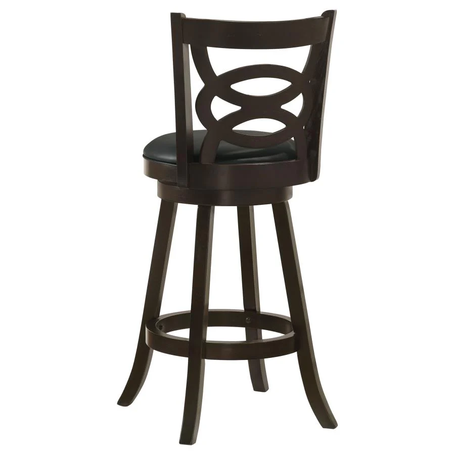 Calecita - Wood Swivel Counter Stool (Set of 2) - Image 14