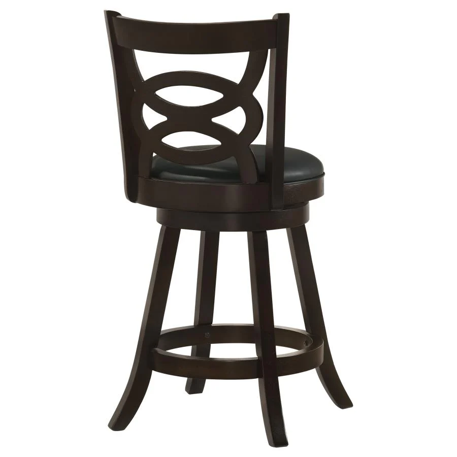 Calecita - Wood Swivel Counter Stool (Set of 2) - Image 15