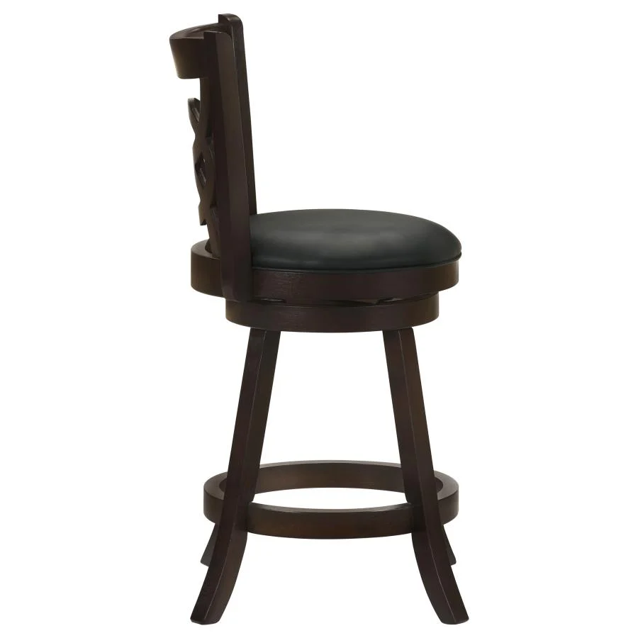 Calecita - Wood Swivel Counter Stool (Set of 2) - Image 17
