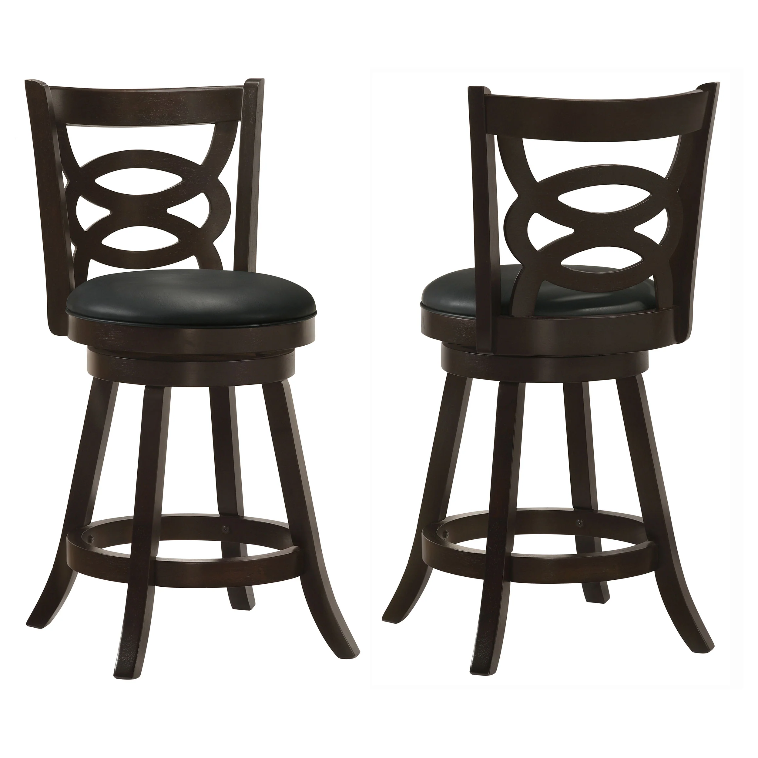 Calecita - Wood Swivel Counter Stool (Set of 2) - Image 27